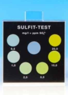 Sulﬁt – Farbvergleichsgerät Testoval